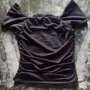 Ragdoll Black Short Sleeve Top